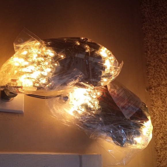 NIB Indoor outdoor 150 clear random twinkle mini lights set of two - Picture 6 of 7